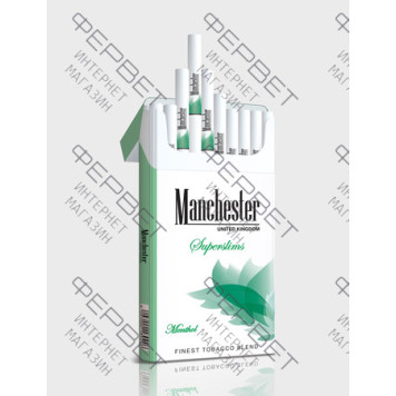 Сигареты Manchester Superslims Menthol
